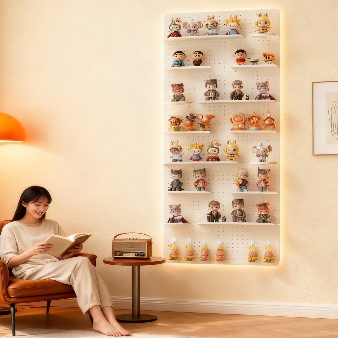 【手办住大别墅】收纳洞洞板置物