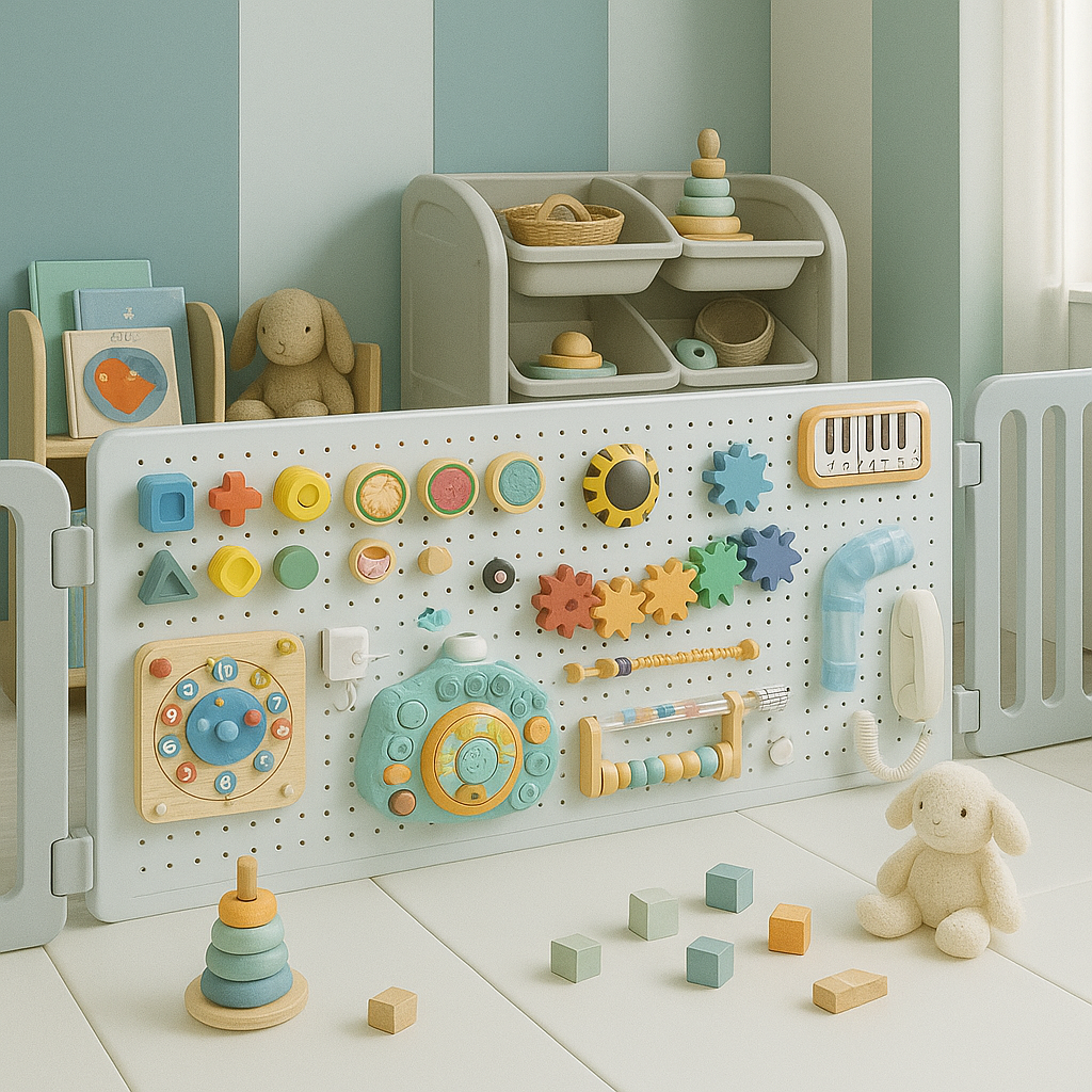 【带娃救星！】宝宝忙碌板洞洞板