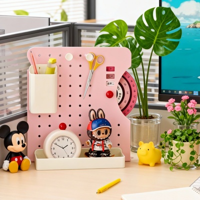 办公室新奇好物-日历洞洞板