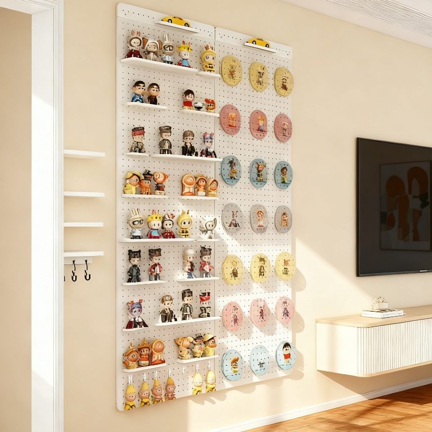 【手办住大别墅】收纳洞洞板置物