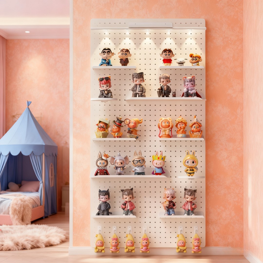 【手办住大别墅】收纳洞洞板置物