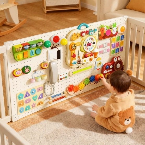 磁吸忙碌板配件diy儿童游戏围栏早教宝宝婴儿益智启蒙洞洞板玩具,玩具/童车/益智/积木/模型,多功能玩具台/游戏桌,淘宝优惠券,粉丝福利购,淘宝优惠卷