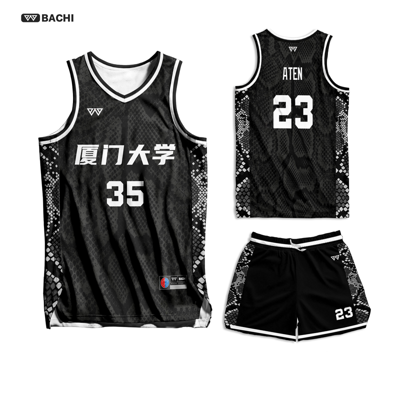 运动比赛印字号篮球服美式球衣