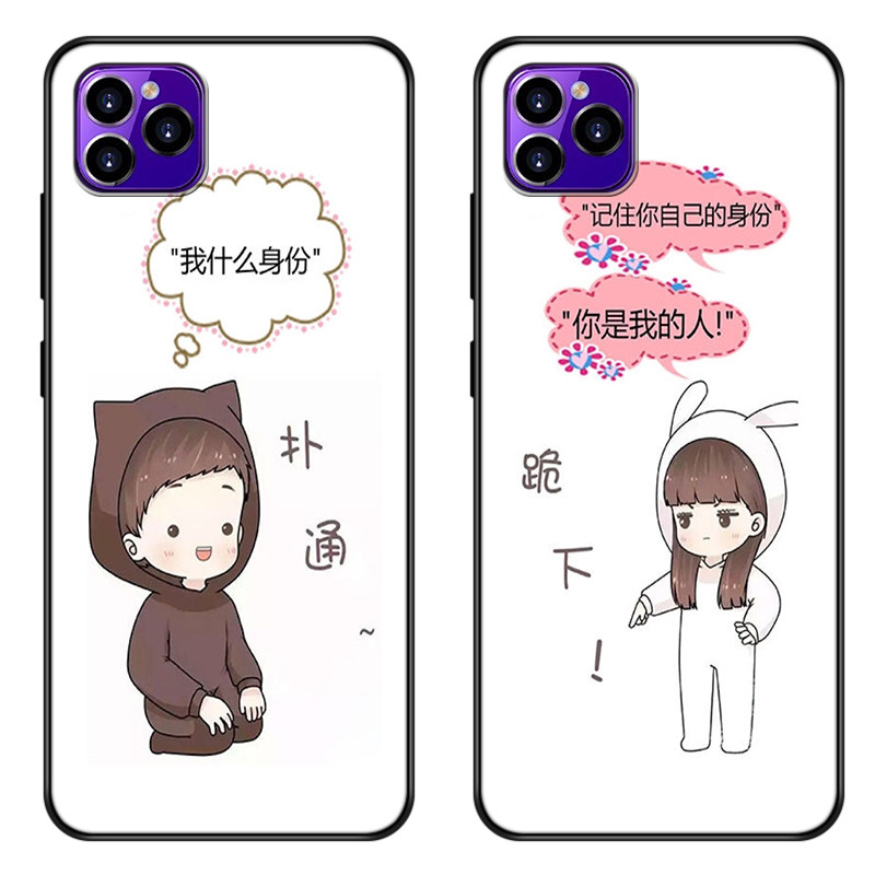 朵唯 d19电霸手机壳全包边个性定制硅胶软壳doov x11电霸创意文字防摔