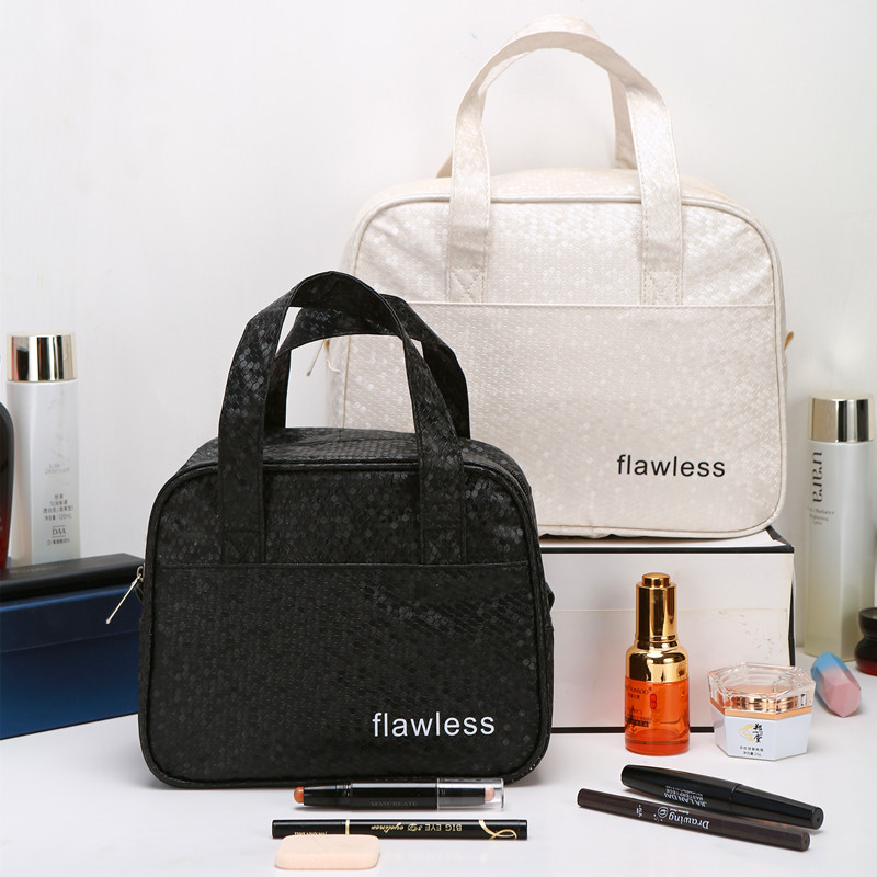 手提化妆包女旅行便携化妆品收纳