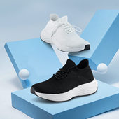 良计 休闲透气轻质减震运动休闲鞋 FINE PLAN柔踩劲弹春夏经典