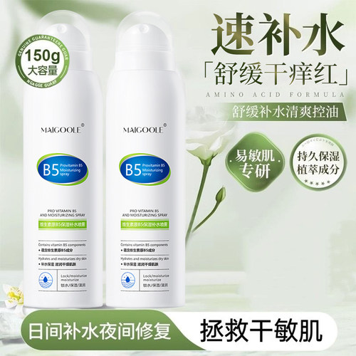 玫黛琳B5补水喷雾长效补水保湿