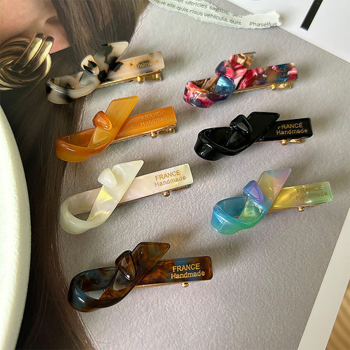 真的精致~韩国Frane小号碎发夹结