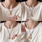 民族风编织葫芦罗盘福袋项链毛衣链 新中式 十里间 沙金福气合集