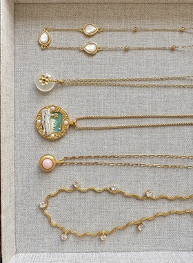 十里间【高货项链合集 售完不补】锁骨链