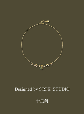 十里间s925银镀金浪漫珍珠项链