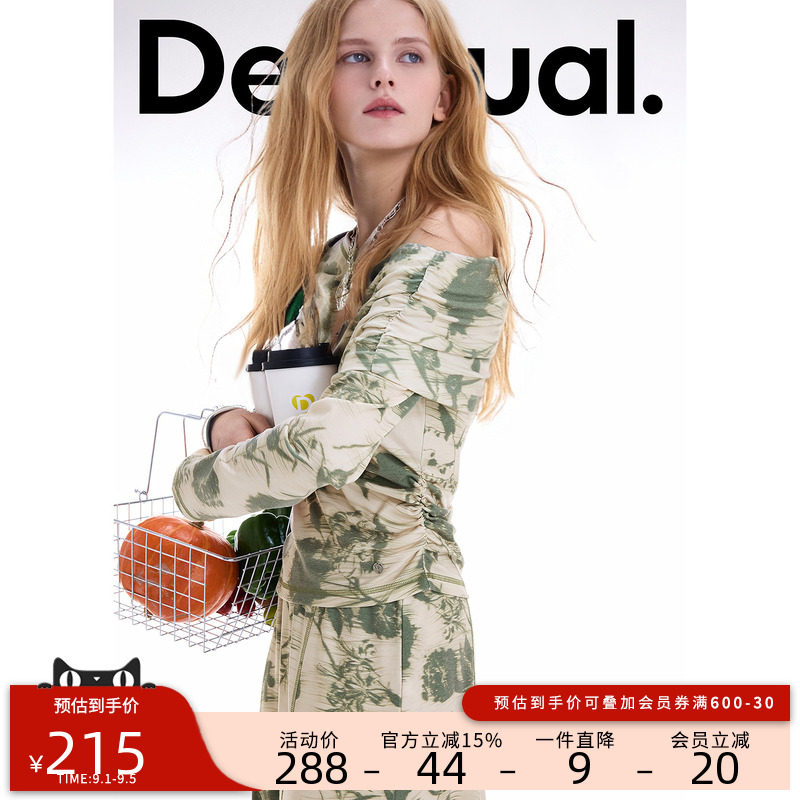 desigual西班牙彩色印花设计图片
