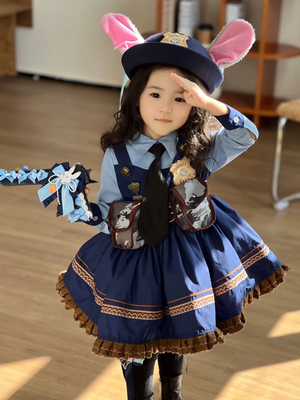 女童朱迪洛丽塔公主裙万圣节礼服