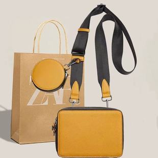 2025春季新款男包包女潮牌时尚单肩小方包休闲百搭二合一斜挎小包