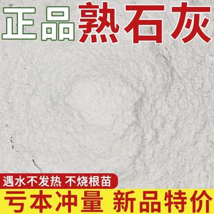 种菜熟石灰粉杀菌消毒剂杀虫驱虫剂干燥剂改善水质改良土壤树木白