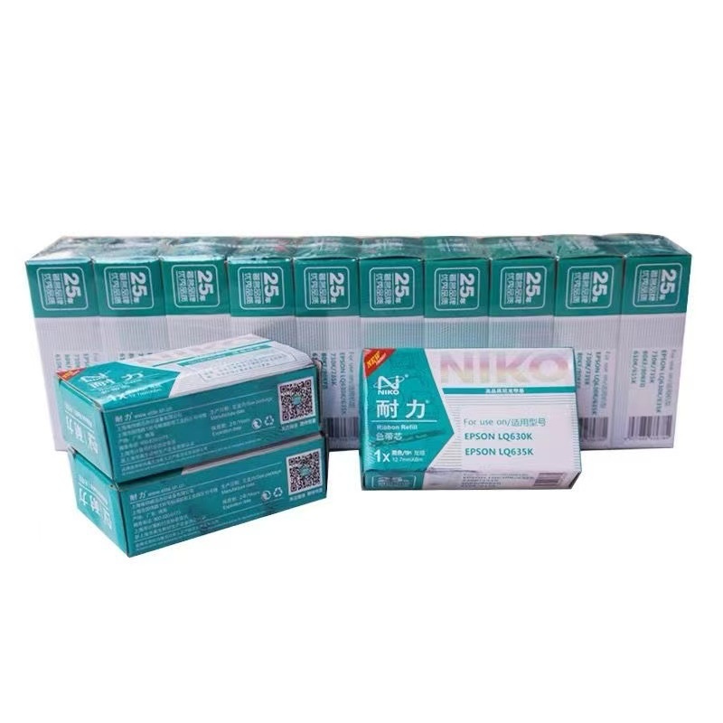 10条装耐力LQ630 LQ635K LQ730K色带芯耐力带芯配件12.7mm*5m左扭