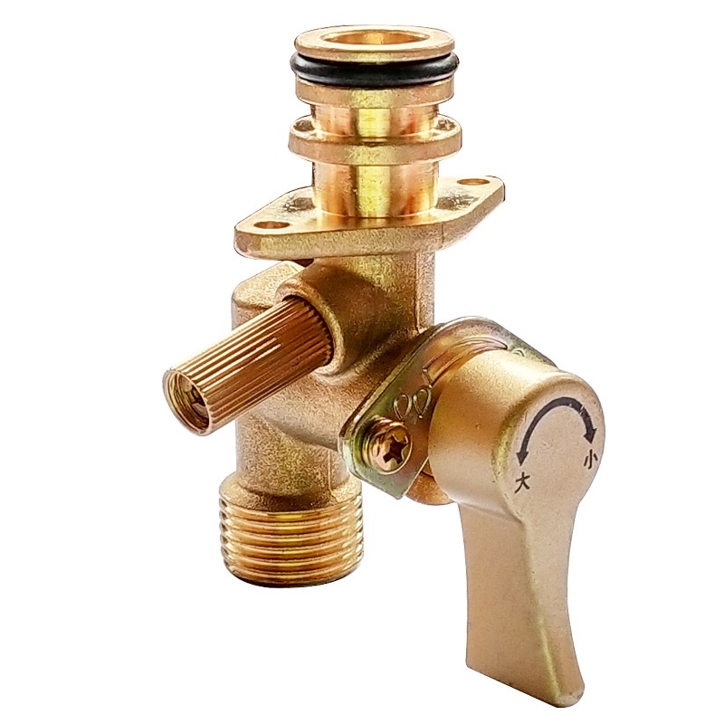 插式加大铜进水接头燃气热水器接头配件热水器管接头黄铜进水接口