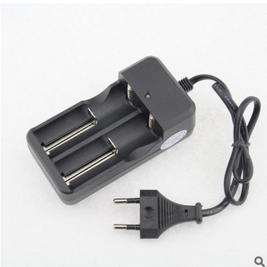 18650充电器双槽26650充电器带线双充18650多功能手电筒充电器