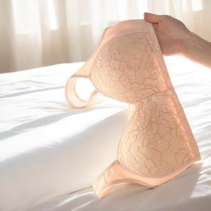 Sponge cup front button middle-aged and elderly underwear