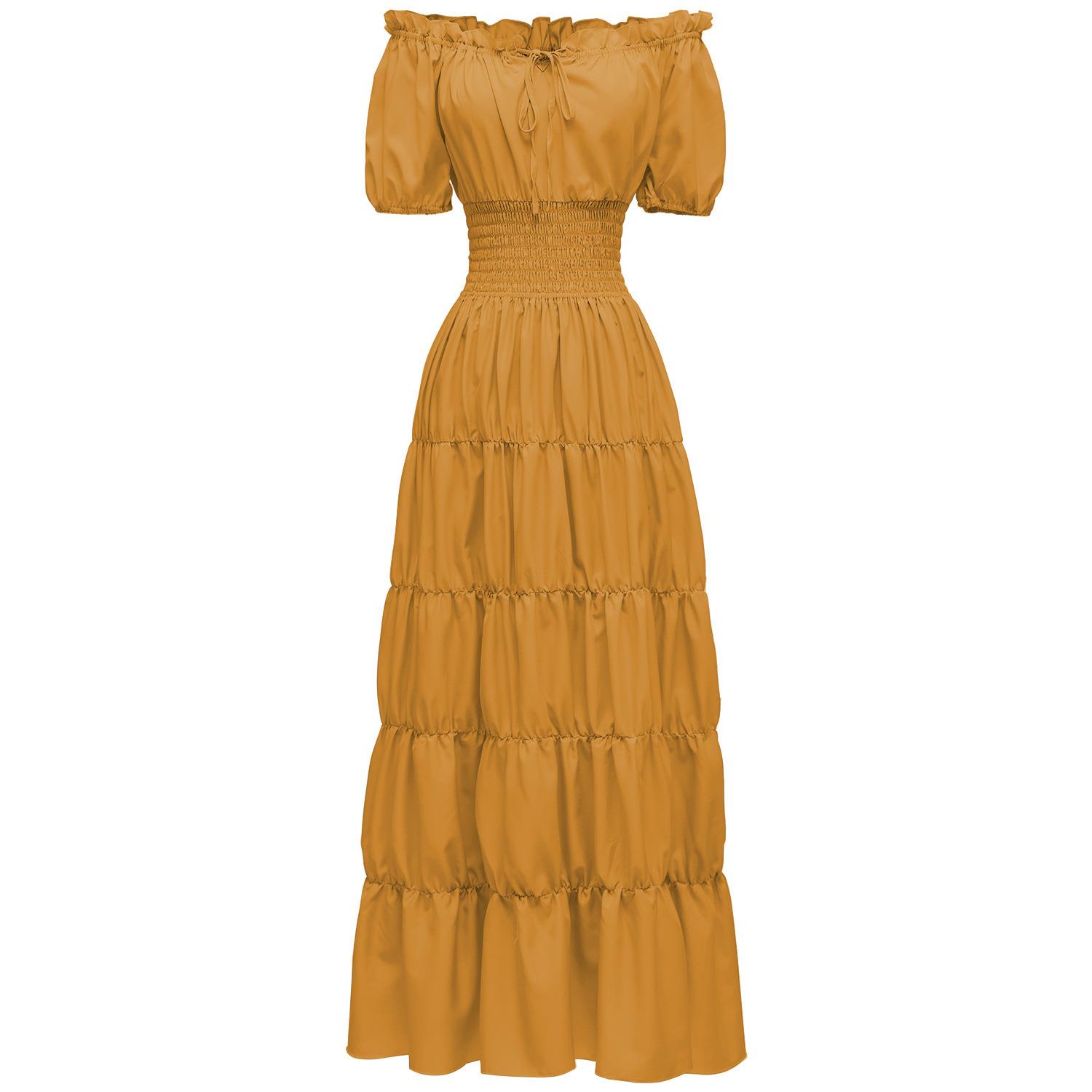 Women's one-piece long dress stage festival role-playing