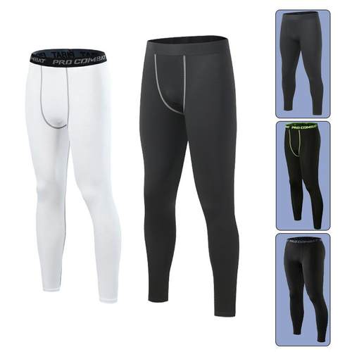 Compression pants men's sports leggings breathable