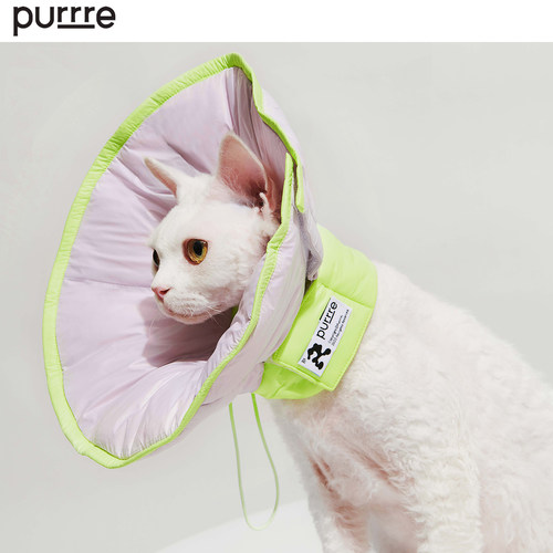 防咬防舔猫咪项圈棉软伊丽莎白圈