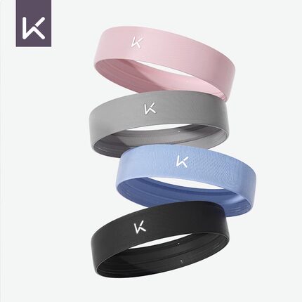 Keep运动发带女瑜伽吸汗头带跑步健身篮球男止汗导汗头套打球头巾