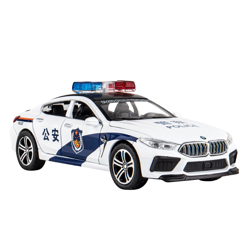 儿童警车玩具车救护车套装礼盒