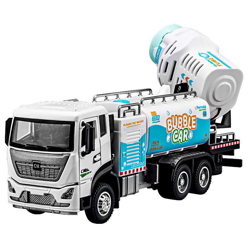 全自动吹泡泡声光玩具车