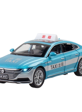 儿童合金出租车玩具车