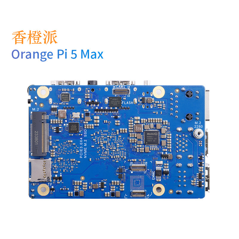 thumbnail for Orange Pi 5Max 2.5g High-Speed Network Port Lpddr5 Rk3588