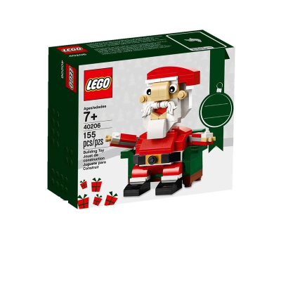 乐高圣诞老人拼搭礼物益智玩具