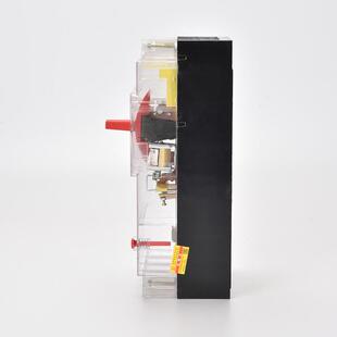 380V透明漏电保护器DZ20L-100A 160A250A 400A三相四线漏电断路器