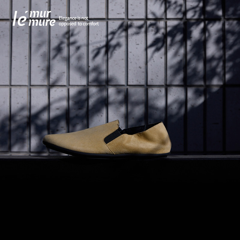 Le' Murmure 时空胶囊·极简美学 随性 羊反绒便士一脚蹬乐福鞋女