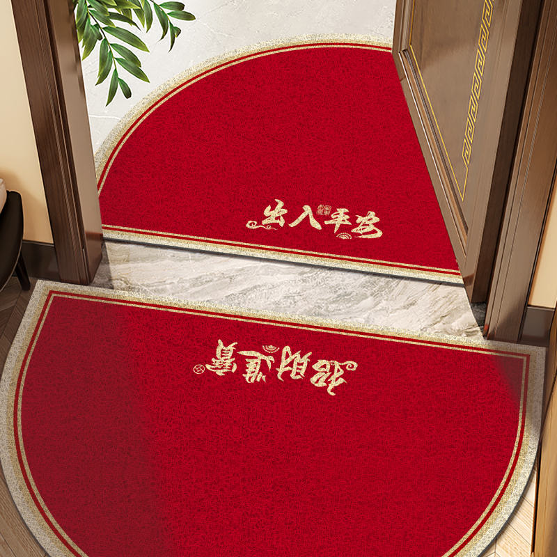 防滑底部不移位丝圈入户门地垫