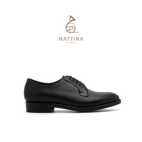 MATTINA2025年秋冬新款正装真皮皮鞋手工固特异工艺舒适透气合脚