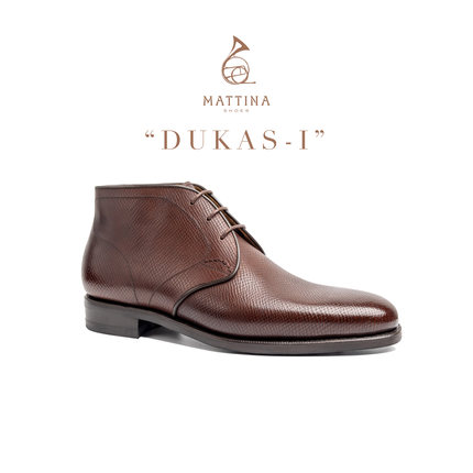 Mattina Dukas全新楦型Horween真皮固特异Vibram胶底Chukka沙漠靴