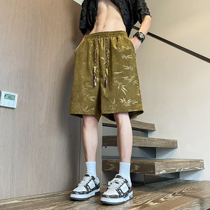 现货夏款新款大码休闲短裤M-6XLP25DK588,夏天运动裤怎么搭配上衣男图片