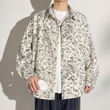 特批P38现货秋冬新款扎染肌理感大码长袖衬衫M-6XL，男装衬衫，电商A018