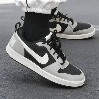 Nike/耐克 Court Borough Low Prem皮革防滑耐磨低帮844881-005