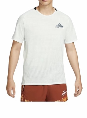 NIKE/耐克 夏季男子运动休闲跑步透气速干圆领短袖T恤 DV9306-121