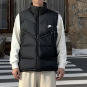 NIKE 770 DV1136 耐克男子运动休闲立领羽绒马甲DV1136 010