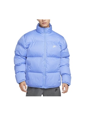 NIKE耐克夹克秋冬款男装加厚立领百搭面包棉服外套上衣FB7369-450