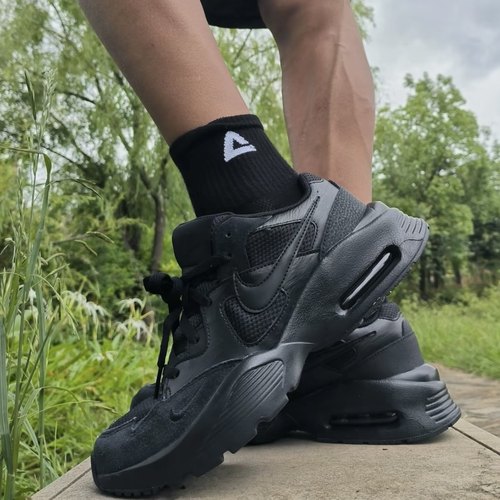 Nike耐克男鞋Air Max Fusion黑色气垫慢跑鞋复古老爹鞋CJ1670-001