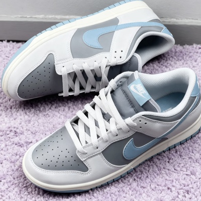Nike/耐克DunkLow蓝灰新款百搭潮流低帮休闲运动滑板鞋HF5441-001