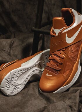 Nike/耐克正品Zoom KD 4男士魔术贴减震低帮运动鞋IB3555-800