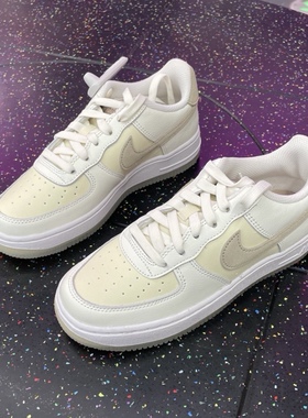 NIKE/耐克Air Force 1 GS 低帮舒适百搭防滑耐磨板鞋 HF5349-100