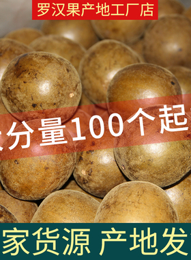 100个筱田帝广西桂林永福特产罗汉果干果正品旗舰店独立包装泡茶