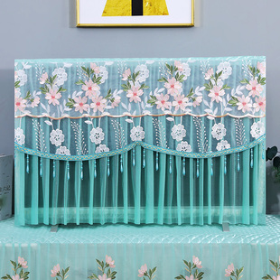 电视机防尘罩电视套轻奢高级感55寸65寸75壁挂式 液晶蕾丝盖布新款