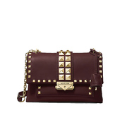 Michael Kors酒红色cece短款 钱包